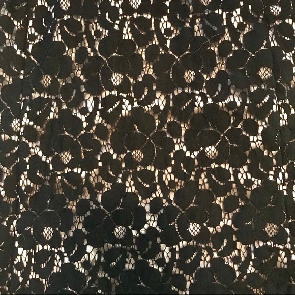 WHBM black and cream fit and flare dress - Picture 4 of 6